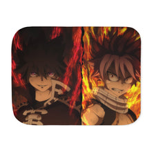 Load image into Gallery viewer, Fairy Tail Natsu Dragneel Sherpa Blanket