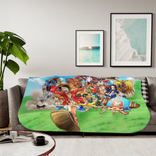 Load image into Gallery viewer, Anime One Piece Sherpa Blanket