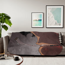 Load image into Gallery viewer, Anime Cowboy Bebopr Sherpa Blanket