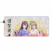 Load image into Gallery viewer, Kotori Minami, Umi sonoda RGB LED Mouse Pad (Desk Mat)