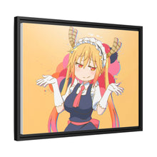 Load image into Gallery viewer, Wallpaper kobayashi-san chi no maid dragon (Tohru) Canvas Framed Art Print