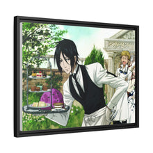 Load image into Gallery viewer, Black Butler Canvas Framed Art Print