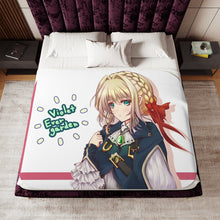 Load image into Gallery viewer, Violet Evergarden Sherpa Blanket