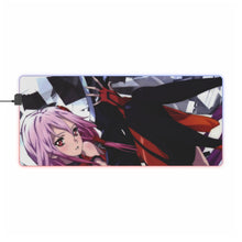 Load image into Gallery viewer, Guilty Crown Inori Yuzuriha RGB LED Mouse Pad (Desk Mat)