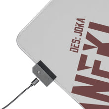 Load image into Gallery viewer, Kaneki double exposure RGB LED Mouse Pad (Desk Mat)