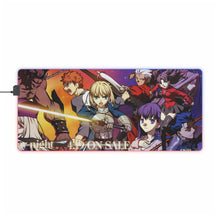 Load image into Gallery viewer, Fate/Stay Night RGB LED Mouse Pad (Desk Mat)
