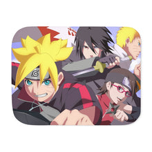 Load image into Gallery viewer, Boruto Sherpa Blanket