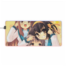 Load image into Gallery viewer, The Melancholy Of Haruhi Suzumiya RGB LED Mouse Pad (Desk Mat)