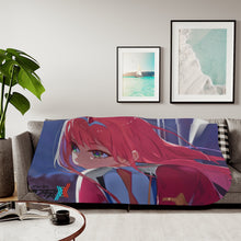 Load image into Gallery viewer, Zero Two Sherpa Blanket