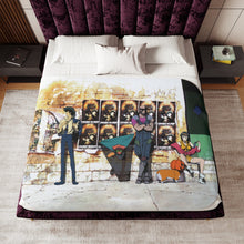 Load image into Gallery viewer, Anime Cowboy Bebop Sherpa Blanket