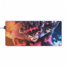 Load image into Gallery viewer, Black Clover Asta RGB LED Mouse Pad (Desk Mat)