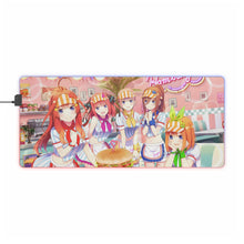 Load image into Gallery viewer, The Quintessential Quintuplets RGB LED Mouse Pad (Desk Mat)