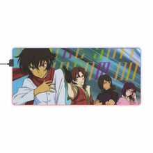 Load image into Gallery viewer, Anime Mobile Suit Gundam 00 RGB LED Mouse Pad (Desk Mat)