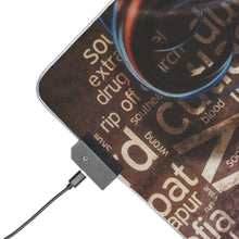 Load image into Gallery viewer, Black Lagoon RGB LED Mouse Pad (Desk Mat)