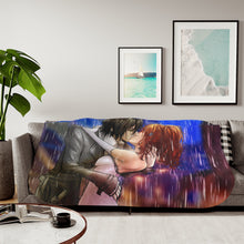 Load image into Gallery viewer, Bleach Orihime Inoue, Ulquiorra Cifer Sherpa Blanket