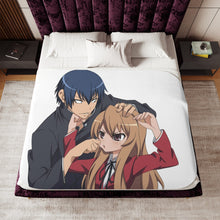 Load image into Gallery viewer, Anime Toradora! Sherpa Blanket