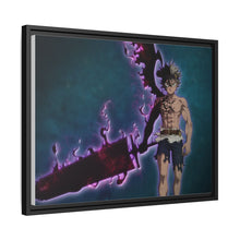 Load image into Gallery viewer, Black Clover Asta Canvas Framed Art Print