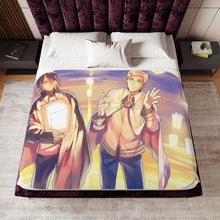 Load image into Gallery viewer, Boruto Sherpa Blanket