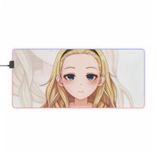 Load image into Gallery viewer, Lycoris Recoil Kurumi RGB LED Mouse Pad (Desk Mat)