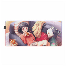 Load image into Gallery viewer, Rimi Ushigome RGB LED Mouse Pad (Desk Mat)