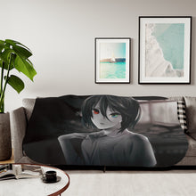 Load image into Gallery viewer, Another Mei Misaki Sherpa Blanket