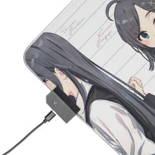 Load image into Gallery viewer, My Teen Romantic Comedy SNAFU Haruno Yukinoshita, Shizuka Hiratsuka, Saika Totsuka, Komachi Hikigaya, Hayato Hayama RGB LED Mouse Pad (Desk Mat)