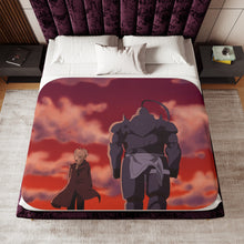 Load image into Gallery viewer, Alphonse Elric Sherpa Blanket