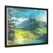 Load image into Gallery viewer, Howl's Moving Castle Canvas Framed Art Print