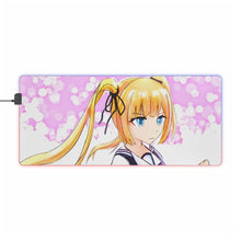 Load image into Gallery viewer, Saekano: How To Raise A Boring Girlfriend RGB LED Mouse Pad (Desk Mat)