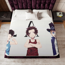 Load image into Gallery viewer, Luffy,Ace and Sabo Sherpa Blanket