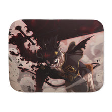 Load image into Gallery viewer, Anime Black Clover Sherpa Blanket