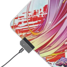 Load image into Gallery viewer, Sora and Shiro RGB LED Mouse Pad (Desk Mat)