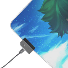 Load image into Gallery viewer, My Hero Academia Izuku Midoriya RGB LED Mouse Pad (Desk Mat)