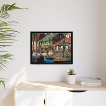 Load image into Gallery viewer, Anime Howl's Moving Castle Canvas Framed Art Print