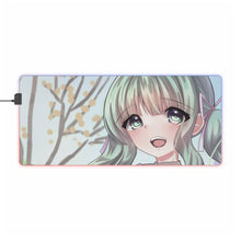 Load image into Gallery viewer, Sana Futaba RGB LED Mouse Pad (Desk Mat)