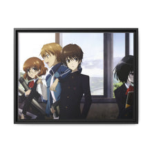 Load image into Gallery viewer, Mei,Yukari,Naoya and Kouichi Canvas Framed Art Print