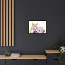 Load image into Gallery viewer, Miss Kobayashi's Dragon Maid Kanna Kamui, Kobayashi San Chi No Maid Dragon, Tohru Canvas Framed Art Print