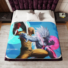 Load image into Gallery viewer, Saitama Vs Lord Boros Sherpa Blanket