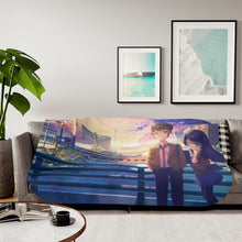 Load image into Gallery viewer, Friendly walk Sherpa Blanket