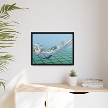 Load image into Gallery viewer, Neon Genesis Evangelion Rei Ayanami Canvas Framed Art Print
