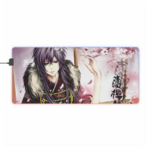 Load image into Gallery viewer, Hakuouki Shinsengumi Kitan RGB LED Mouse Pad (Desk Mat)