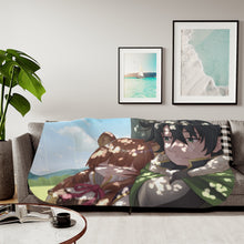 Load image into Gallery viewer, The Rising Of The Shield Hero Sherpa Blanket