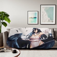 Load image into Gallery viewer, Overlord Albedo Sherpa Blanket