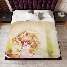 Load image into Gallery viewer, Is It Wrong To Try To Pick Up Girls In A Dungeon? Sherpa Blanket