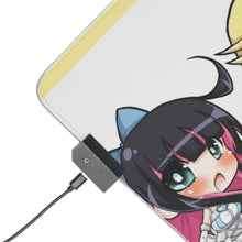 Load image into Gallery viewer, Panty & Stocking with Garterbelt Stocking Anarchy, Panty Anarchy, Panty Stocking With Garterbelt RGB LED Mouse Pad (Desk Mat)