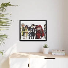 Load image into Gallery viewer, Black Butler Canvas Framed Art Print