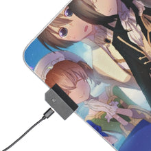 Load image into Gallery viewer, Miss Kobayashi's Dragon Maid Kanna Kamui, Elma, Fafnir, Kobayashi, Kobayashi San Chi No Maid Dragon RGB LED Mouse Pad (Desk Mat)