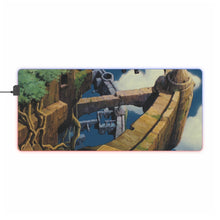 Load image into Gallery viewer, Laputa: Castle in the Sky RGB LED Mouse Pad (Desk Mat)