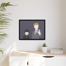 Load image into Gallery viewer, Anime Mob Psycho 100 Canvas Framed Art Print