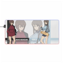 Load image into Gallery viewer, Girls und Panzer RGB LED Mouse Pad (Desk Mat)